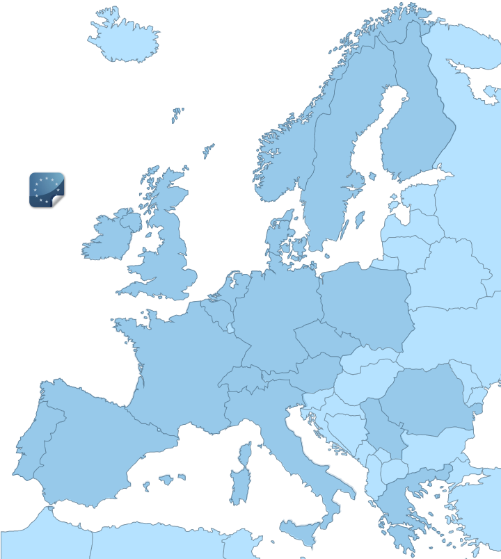 Clickable Map of Europe
